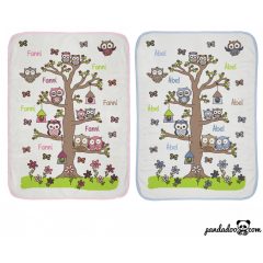 Bagolyfa babatakaró névvel (több színben)