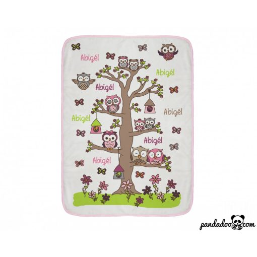 Bagolyfa babatakaró névvel (több színben)