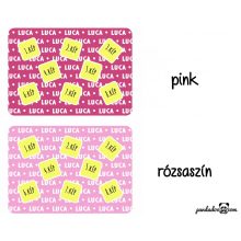 Fotóalbum polár babatakaró névvel (több színben)