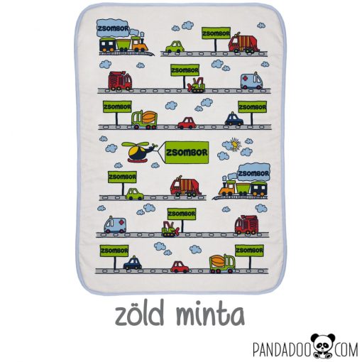 Járművek babatakaró névvel