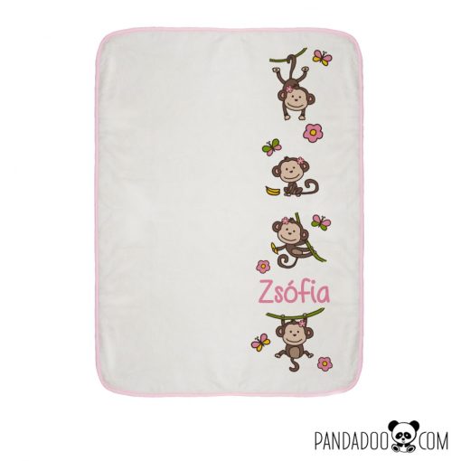 Majmos babatakaró névvel (több színben)