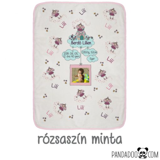 Tündérke babatakaró névvel, fényképpel, több színben