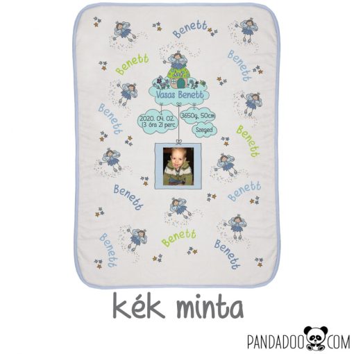 Tündérke babatakaró névvel, fényképpel, több színben