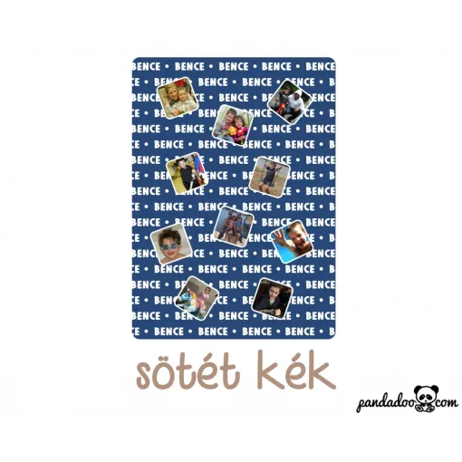 Fotóalbum polár takaró felnőtt méretben (több színben)