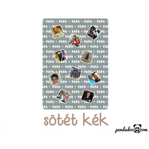 Fotóalbum polár takaró felnőtt méretben (több színben)