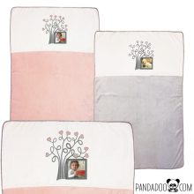 Szívfa takaró fényképpel (több színben)