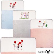 Gyerekrajzos takaró több színben