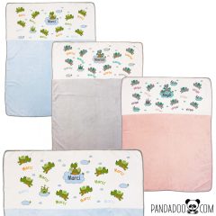 Sárkányos névre szóló gyerektakaró (több színben)