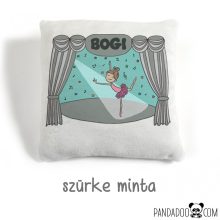 Balerina párna névvel, több színben