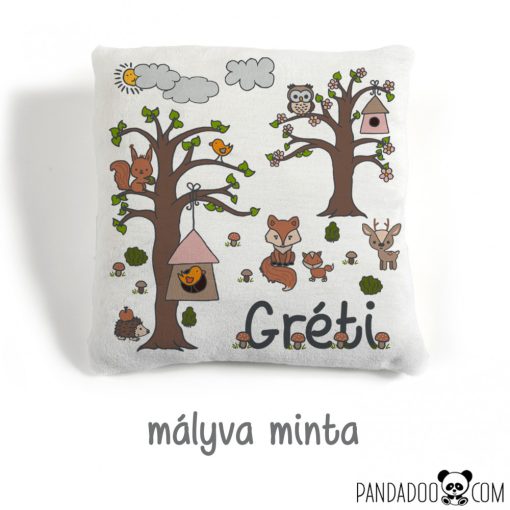 Erdős párna névvel, több színben