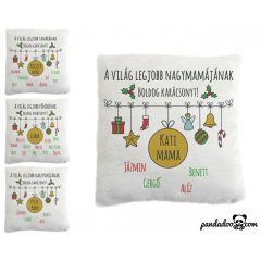 Karácsonyi párna a legjobbaknak