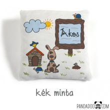 Kutyuska párna névvel