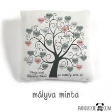 OsztályFa párna - ajándék tanároknak, óvónőknek, több színben