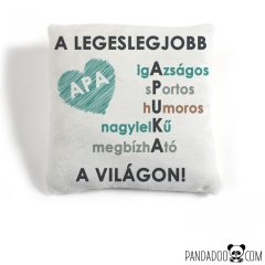 A legeslegjobb APUKA a világon - rejtvényes APA párna