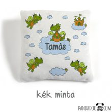 Sárkányos párna névvel (több színben)