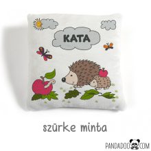 Sünik - névre szóló párna