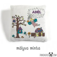 Tündér és varázserdő - neves párna több színben