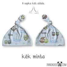 Csillagos-baglyos sapka babáknak több színben