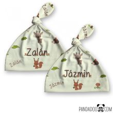 Erdő lakói sapka babáknak több színben