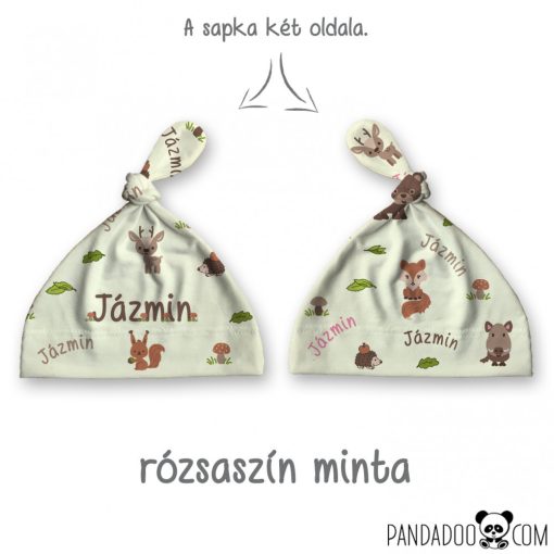 Erdő lakói sapka babáknak több színben