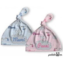 Gólya hozta  sapka babáknak névvel több színben