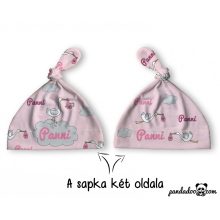 Gólya hozta  sapka babáknak névvel több színben