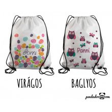 Neves, mintás tornazsák