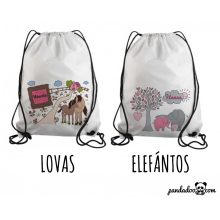 Neves, mintás tornazsák